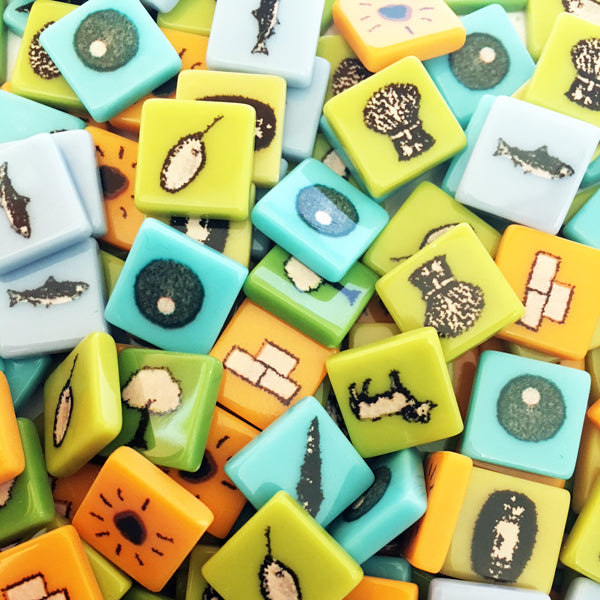 GeekUp Bit Set: Antiquity for use with the board game Antiquity, REORDER, sold at the BoardGameGeek Store