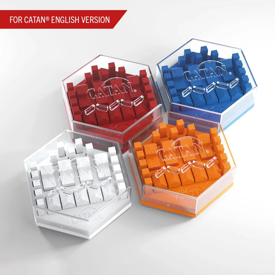 Gamegenic - Catan Hexadocks for use with the board game Catan, Gamegenic, Settlers of Catan, sold at the BoardGameGeek Store