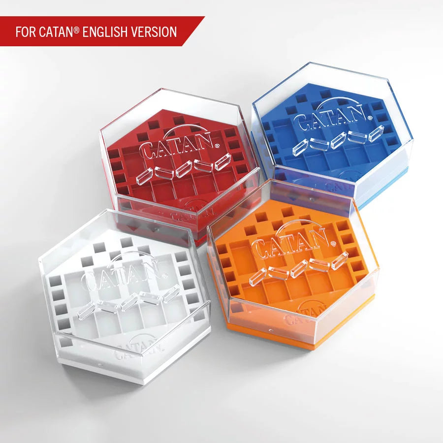 Gamegenic - Catan Hexadocks for use with the board game Catan, Gamegenic, Settlers of Catan, sold at the BoardGameGeek Store