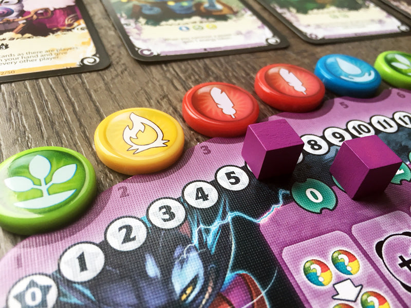 GeekUp Bit Set: Seasons for use with the board game REORDER, Seasons, sold at the BoardGameGeek Store