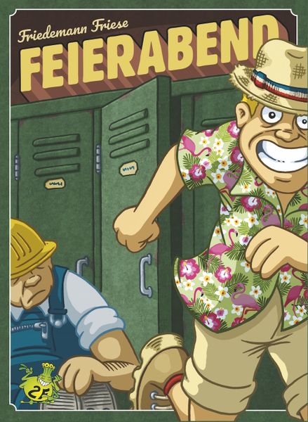 Finishing Time (+ free exclusive promo!) for use with the board game Feierabend, Finishing Time, Spring Sale, sold at the BoardGameGeek Store