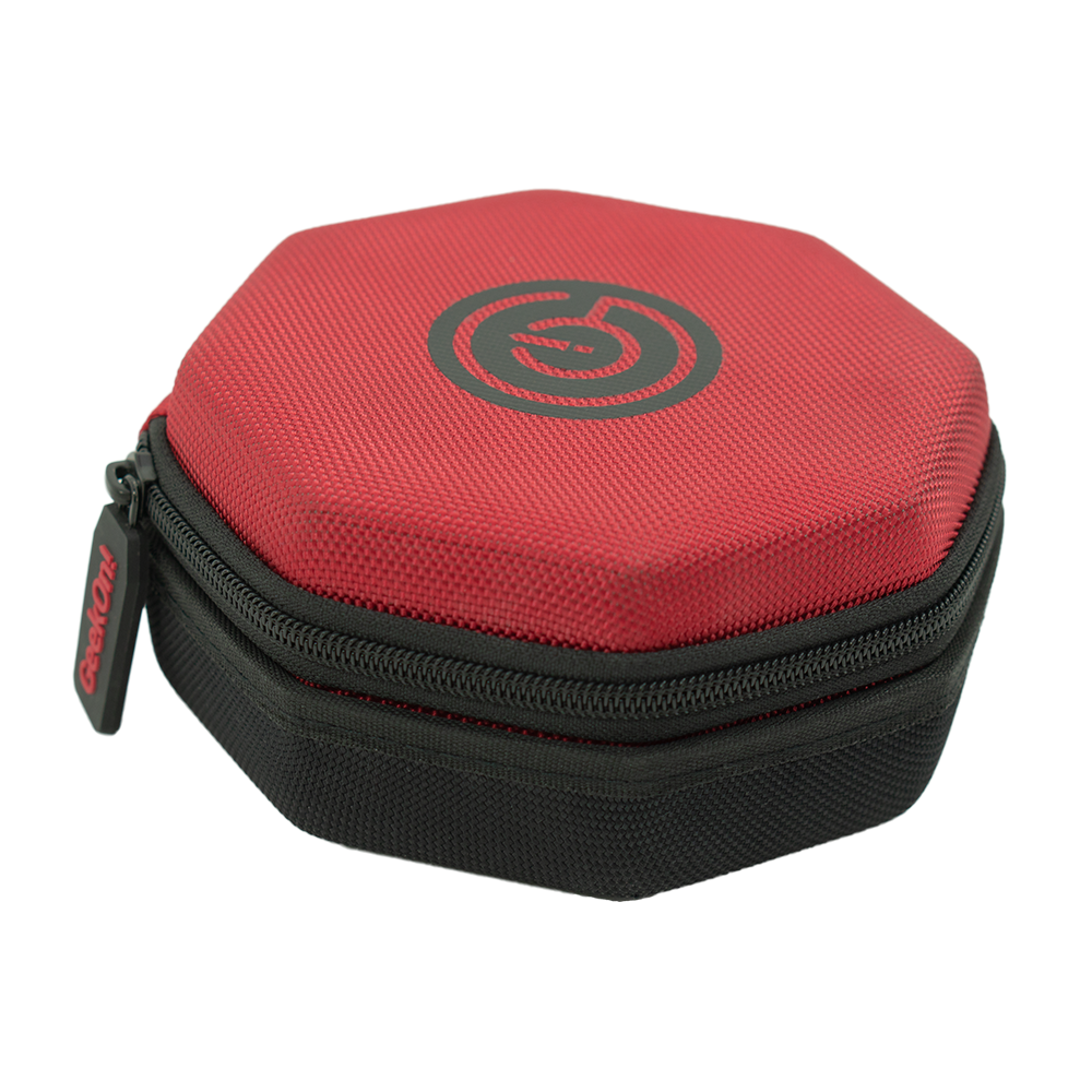 GeekOn Dice Tray for use with the board game GeekOn, REORDER, sold at the BoardGameGeek Store