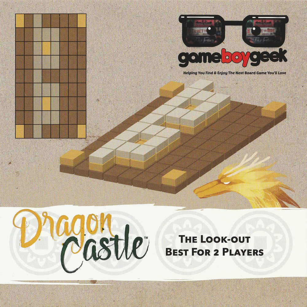 Dragon Castle: The Look-Out / The Glass Fortress Promo for use with the board game D, Dragon Castle, sold at the BoardGameGeek Store